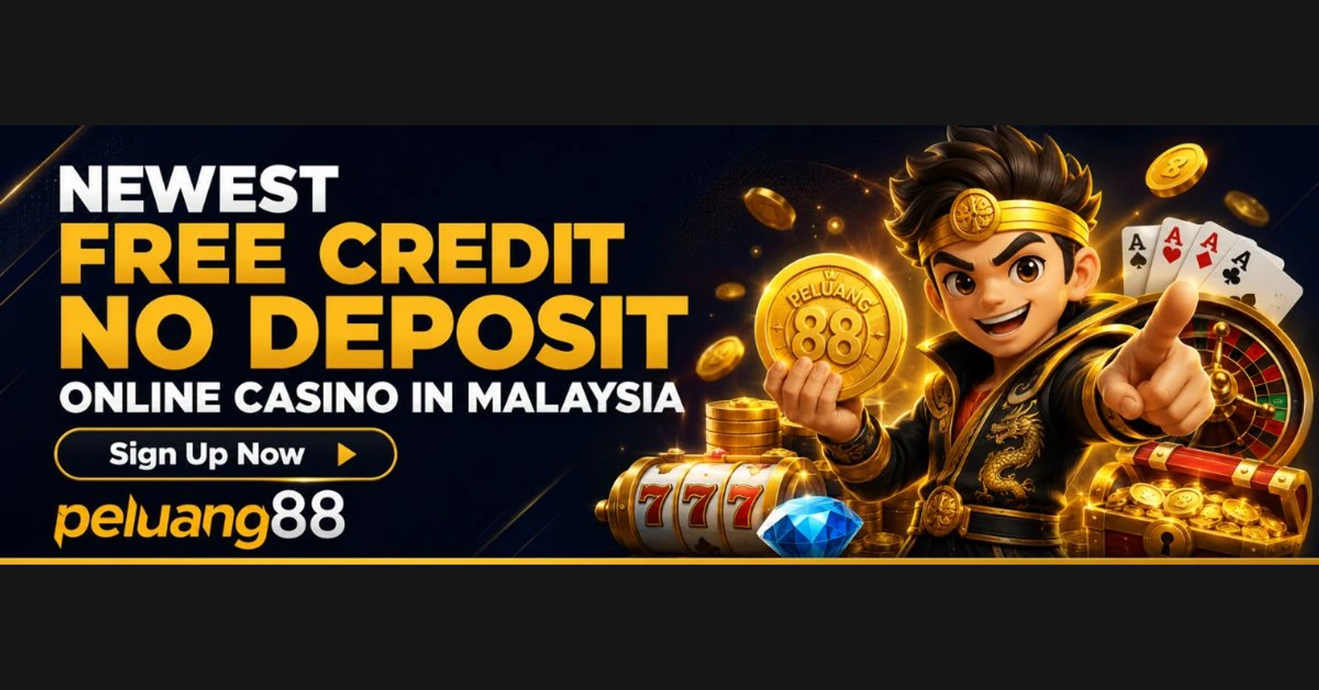 Peluang88 Casino - Trusted Online Gaming Platform free credit promotion